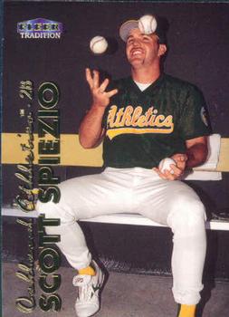 #226 Scott Spiezio - Oakland Athletics - 1999 Fleer Tradition Baseball