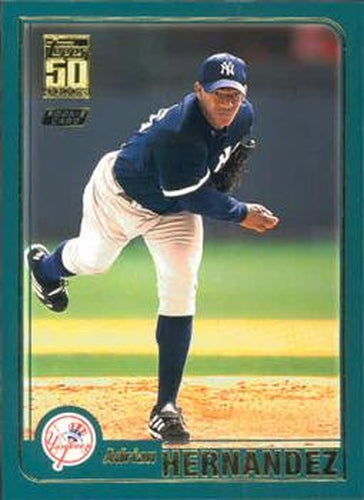 #T226 Adrian Hernandez - New York Yankees - 2001 Topps Traded & Rookies Baseball