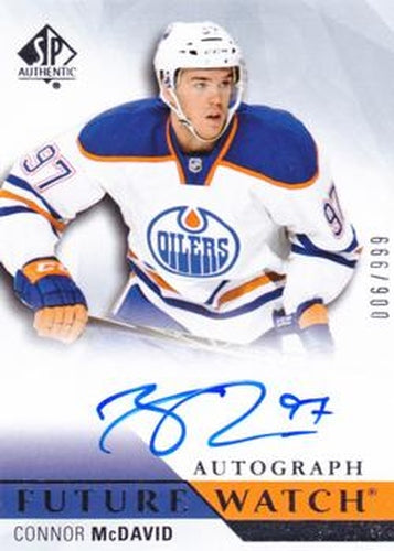 #226 Connor McDavid - Edmonton Oilers - 2015-16 SP Authentic Hockey