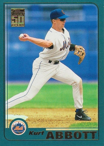 #226 Kurt Abbott - New York Mets - 2001 Topps Baseball