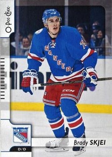 #226 Brady Skjei - New York Rangers - 2017-18 O-Pee-Chee Hockey