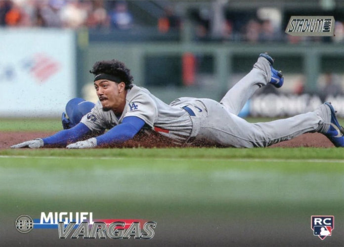 #226 Miguel Vargas - Los Angeles Dodgers - 2023 Stadium Club Baseball