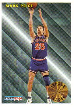 #226 Mark Price - Cleveland Cavaliers - 1993-94 Fleer Basketball