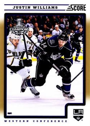 #226 Justin Williams - Los Angeles Kings - 2012-13 Score - Gold Rush Hockey