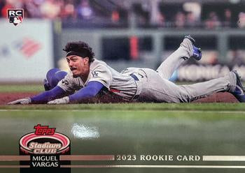 #226b Miguel Vargas - Los Angeles Dodgers - 2023 Stadium Club Baseball