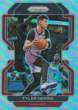 #227 Tyler Herro - Miami Heat - 2021-22 Panini Prizm - Silver Basketball