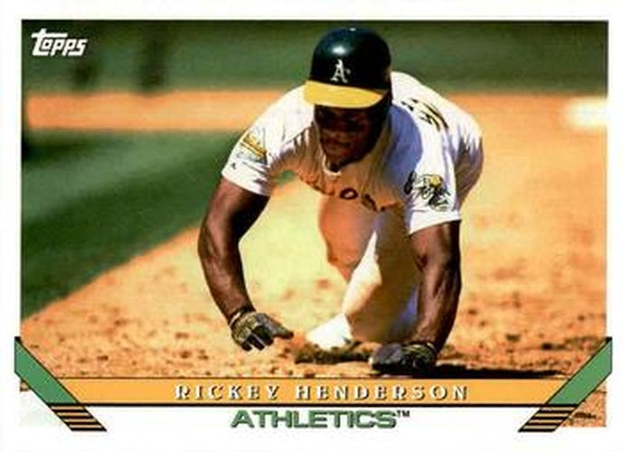 #227 Rickey Henderson - Oakland Athletics - 2019 Topps Archives Baseball