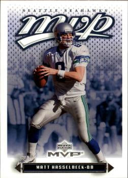 #227 Matt Hasselbeck - Seattle Seahawks - 2003 Upper Deck MVP Football