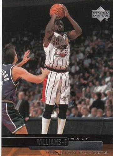 #227 Walt Williams - Houston Rockets - 1999-00 Upper Deck Basketball