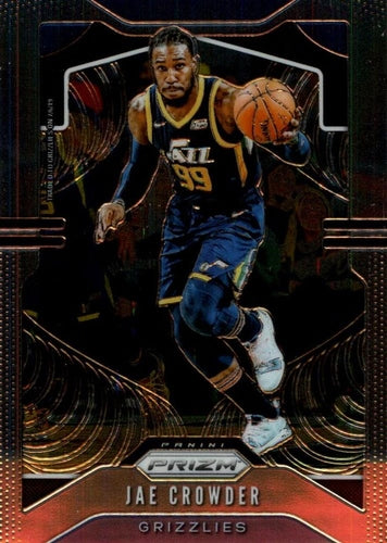 #227 Jae Crowder - Memphis Grizzlies - 2019-20 Panini Prizm Basketball