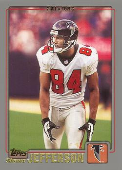 #227 Shawn Jefferson - Atlanta Falcons - 2001 Topps Football