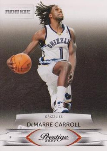 #227 DeMarre Carroll - Memphis Grizzlies - 2009-10 Panini Prestige Basketball