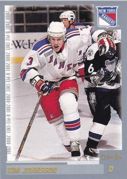 #227 Kim Johnsson - New York Rangers - 2000-01 O-Pee-Chee Hockey