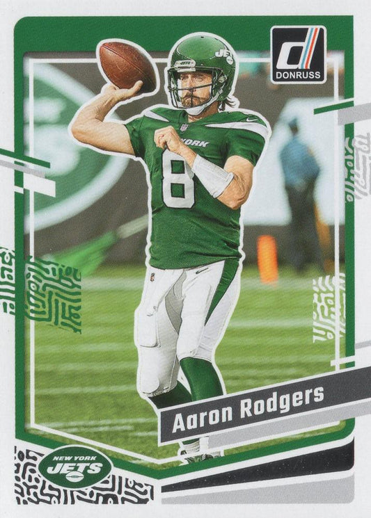 #227 Aaron Rodgers - New York Jets - 2023 Donruss Football