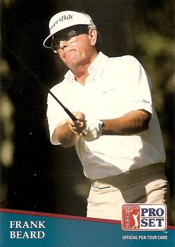 #227 Frank Beard - 1991 Pro Set PGA Tour Golf