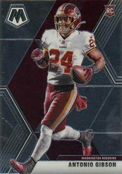 #227 Antonio Gibson - Washington Redskins - 2020 Panini Mosaic Football