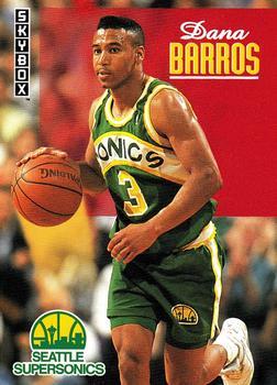 #227 Dana Barros - Seattle SuperSonics - 1992-93 SkyBox Basketball