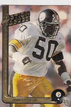#227 David Little - Pittsburgh Steelers - 1991 Action Packed Football
