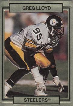 #227 Greg Lloyd - Pittsburgh Steelers - 1990 Action Packed Football