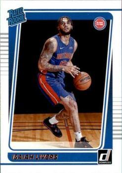 #227 Isaiah Livers - Detroit Pistons - 2021-22 Donruss Basketball