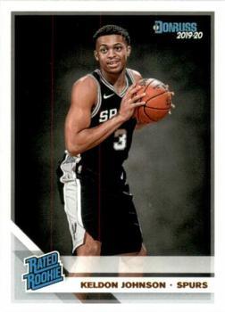 #227 Keldon Johnson - San Antonio Spurs - 2019-20 Donruss Basketball