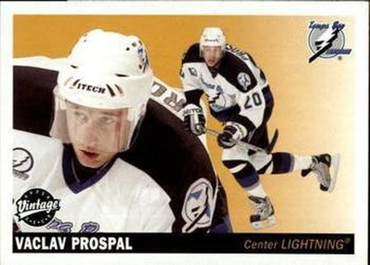 #227 Vaclav Prospal - Tampa Bay Lightning - 2002-03 Upper Deck Vintage Hockey