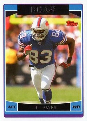 #227 Lee Evans - Buffalo Bills - 2006 Topps Football