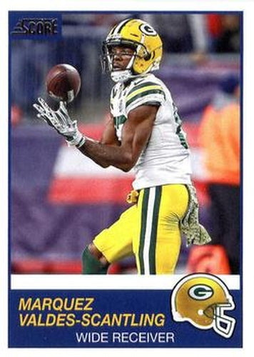 #227 Marquez Valdes-Scantling - Green Bay Packers - 2019 Score Football