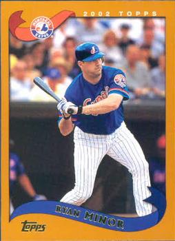 #227 Ryan Minor - Montreal Expos - 2002 Topps Baseball
