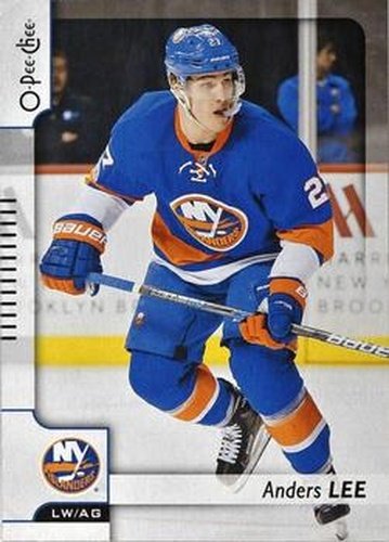 #227 Anders Lee - New York Islanders - 2017-18 O-Pee-Chee Hockey