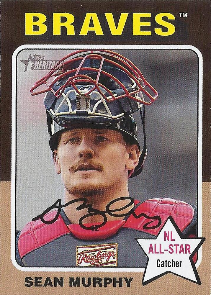 #228 Sean Murphy - Atlanta Braves - 2024 Topps Heritage Baseball