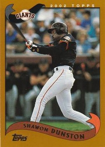 #228 Shawon Dunston - San Francisco Giants - 2002 Topps Baseball
