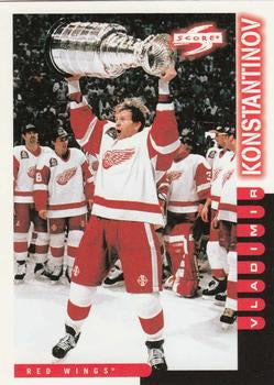 #228 Vladimir Konstantinov - Detroit Red Wings - 1997-98 Score Hockey