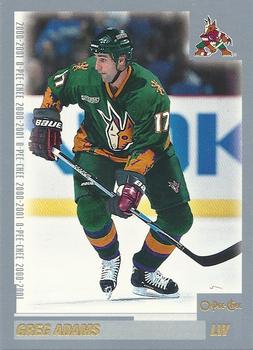 #228 Greg Adams - Phoenix Coyotes - 2000-01 O-Pee-Chee Hockey