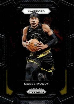 #228 Moses Moody - Golden State Warriors - 2023-24 Panini Prizm Basketball