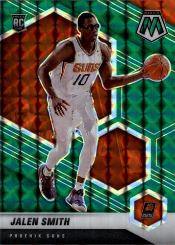 #228 Jalen Smith - Phoenix Suns - 2020-21 Panini Mosaic - Mosaic Green Basketball