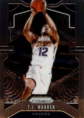 #228 T.J. Warren - Indiana Pacers - 2019-20 Panini Prizm Basketball