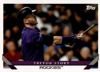 #228 Trevor Story - Colorado Rockies - 2019 Topps Archives Baseball