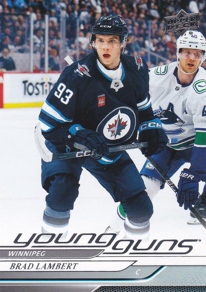 #228 Brad Lambert - Winnipeg Jets - 2024-25 Upper Deck Hockey