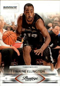 #228 Wayne Ellington - Minnesota Timberwolves - 2009-10 Panini Prestige Basketball