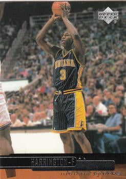 #228 Al Harrington - Indiana Pacers - 1999-00 Upper Deck Basketball