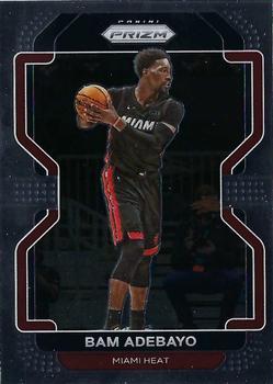 #228 Bam Adebayo - Miami Heat - 2021-22 Panini Prizm Basketball