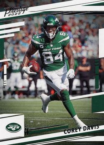#228 Corey Davis - New York Jets - 2022 Panini Prestige Football
