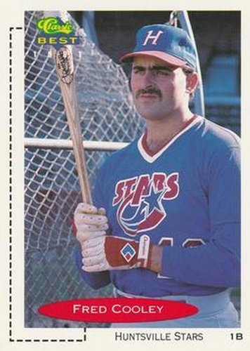 #228 Fred Cooley - Huntsville Stars - 1991 Classic Best Baseball