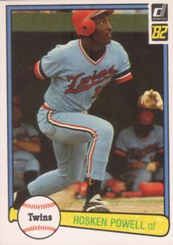 #228 Hosken Powell - Minnesota Twins - 1982 Donruss Baseball
