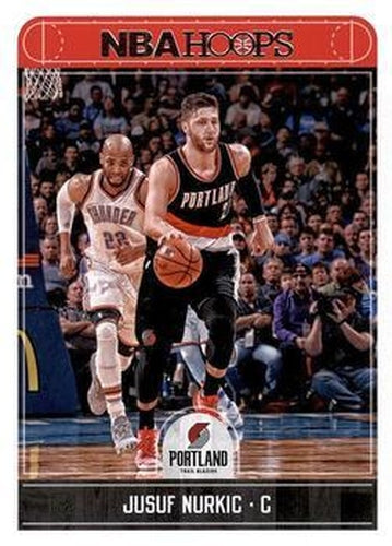 #228 Jusuf Nurkic - Portland Trail Blazers - 2017-18 Hoops Basketball