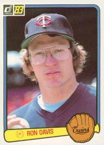 #228 Ron Davis - Minnesota Twins - 1983 Donruss Baseball