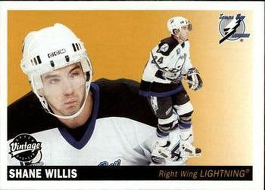 #228 Shane Willis - Tampa Bay Lightning - 2002-03 Upper Deck Vintage Hockey