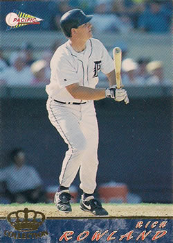 #228 Rich Rowland - Detroit Tigers - 1994 Pacific Baseball