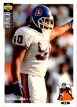 #228 Dan Williams - Denver Broncos - 1994 Collector's Choice Football